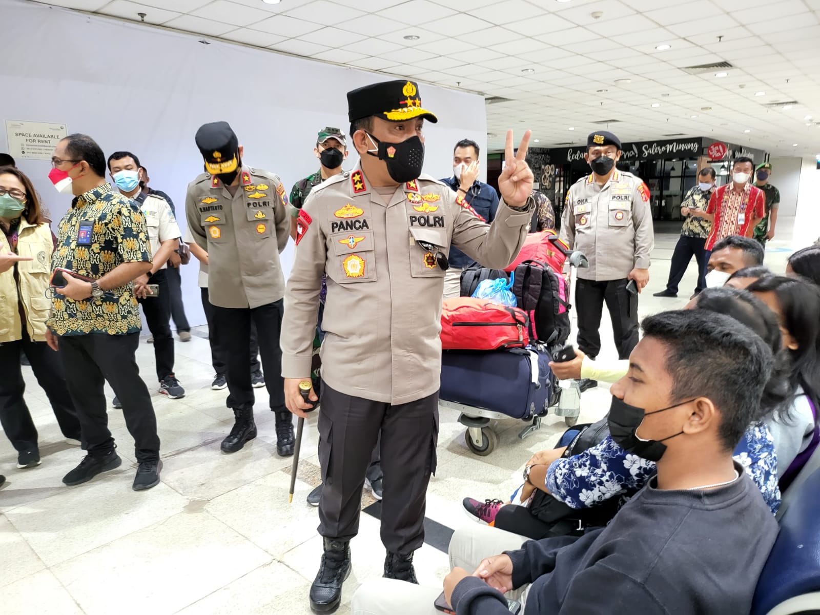 Kapoldasu Cek Kesiapan Bandara Internasional Kualanamu Sambut Pemudik