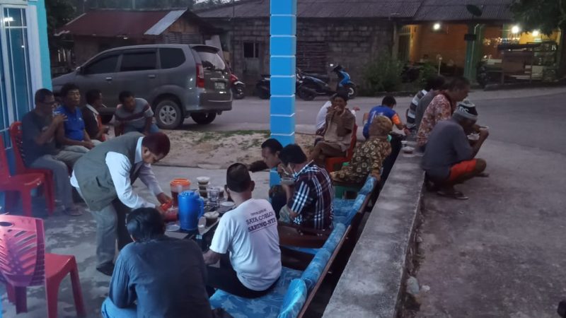 Sahata Sitorus Hadiri Acara Buka Puasa, bersama Warga Kampung Suka Maju
