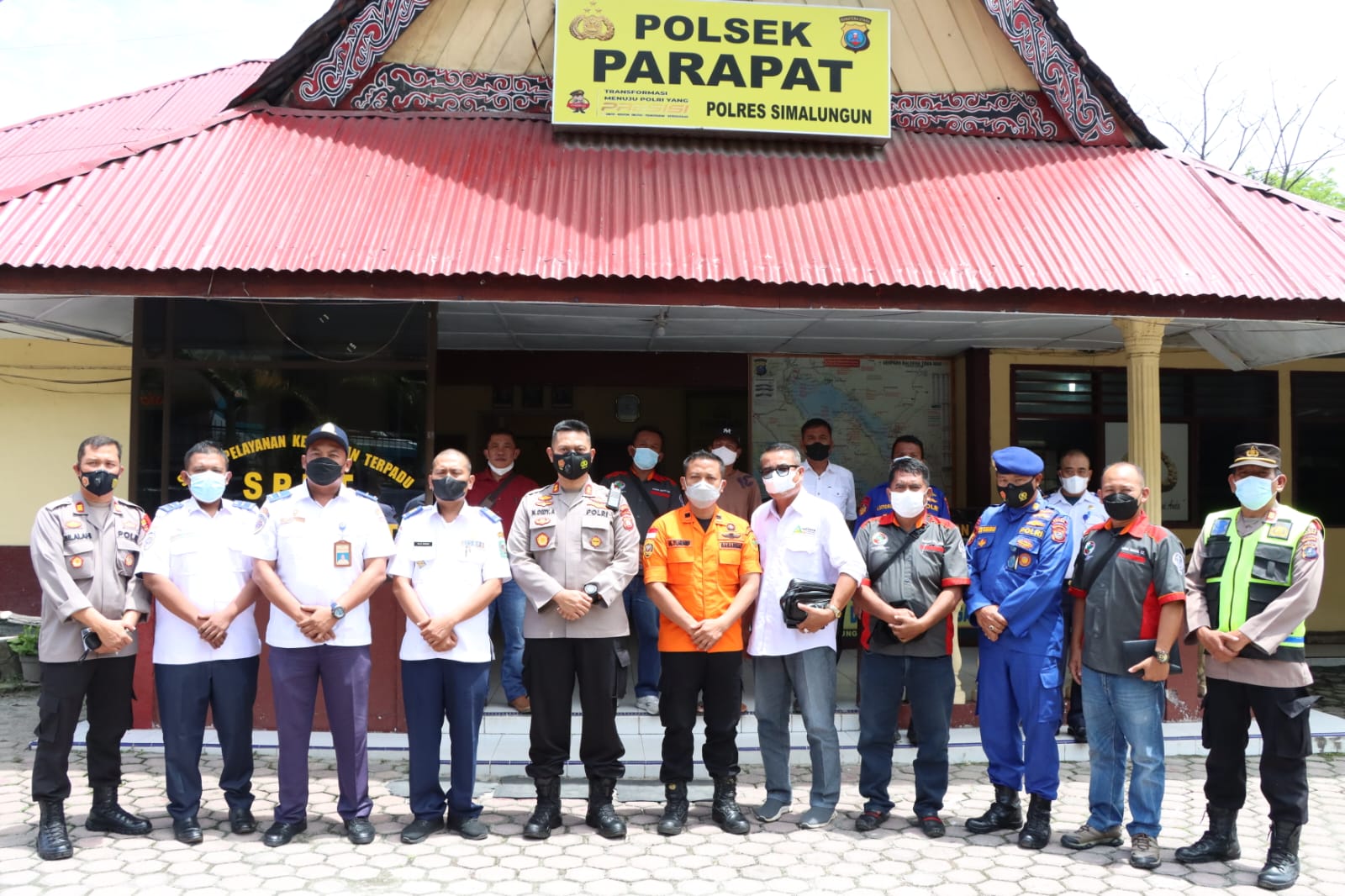 Kapolres Simalungun Pimpin Rakor Moda Transportasi Air di Perairan Danau Toba Sambut Lebaran Idul Fitri 1443H