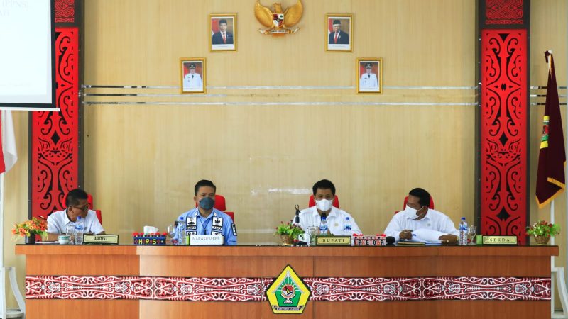 Bupati Samosir, Sosialisasikan Tugas dan Wewenang PPNS di lingkungan Pemkab
