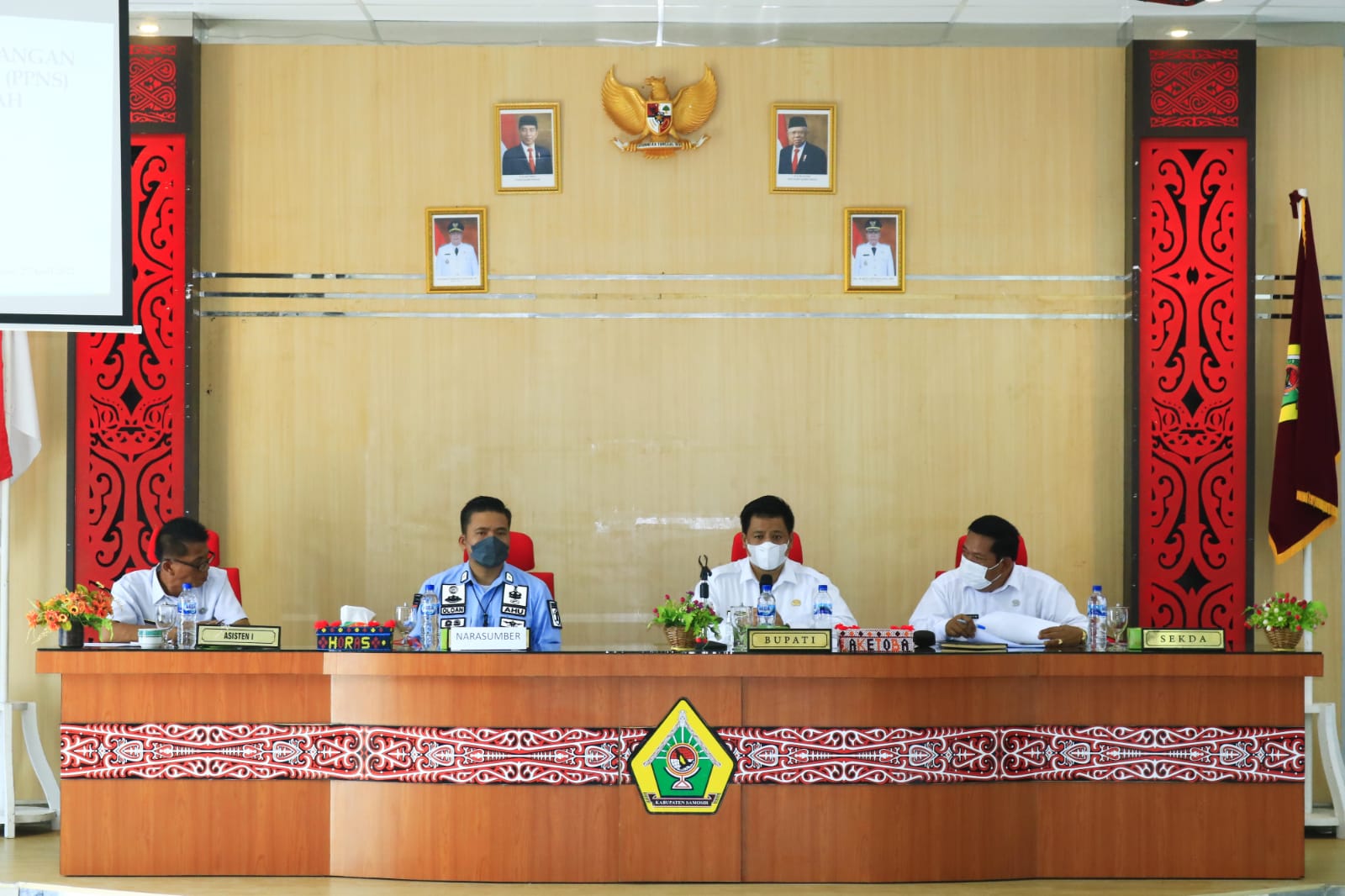 Bupati Samosir, Sosialisasikan Tugas dan Wewenang PPNS di lingkungan Pemkab