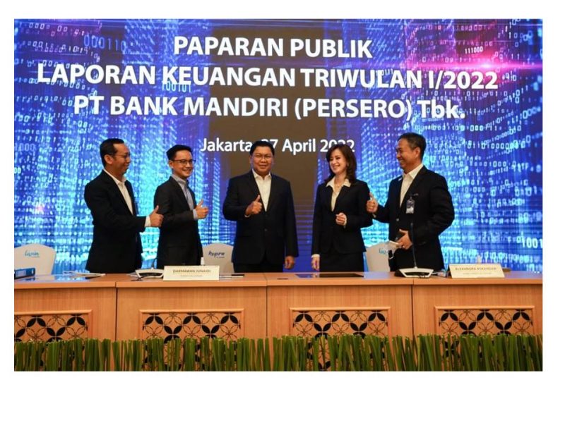 Bank Mandiri Cetak Laba Rp 10 Triliun di Kuartal I 2022