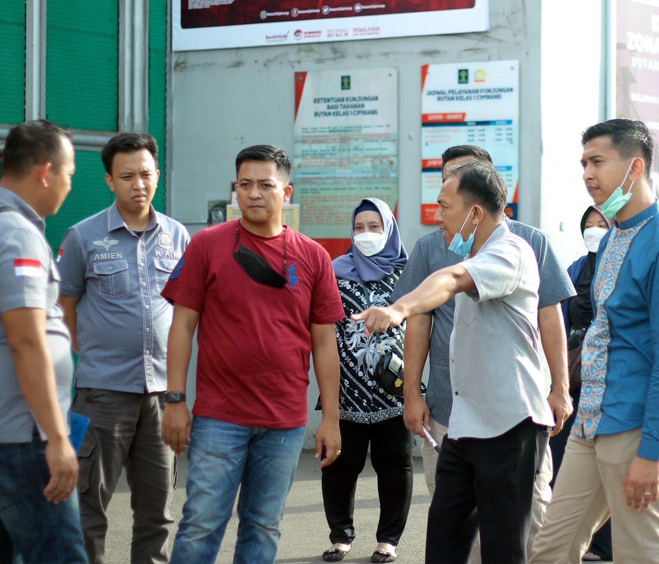 Gladi Persiapan Layanan Penitipan Barang dan Makanan Idul Fitri di Rutan Kelas I Cipinang Kanwil Kumham DKI Jakarta