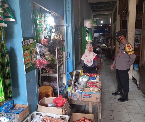 Polsek Loa Janan Terus Pengecekan Ketersediaan Migor dan Bahan Pokok Lainnya