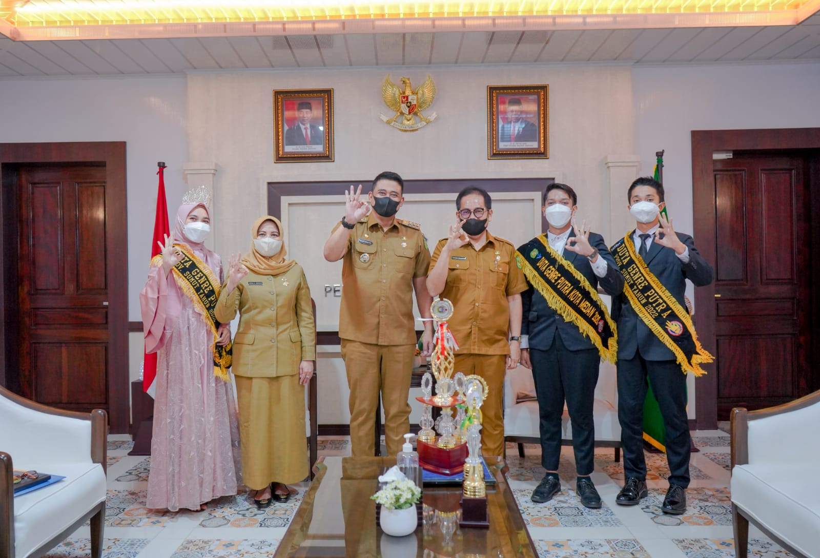 Bobby Nasution Dukung Duta GenRe Ikuti  Lomba Tingkat Nasional, Semoga Nama Baik Medan Semakin Dikenal