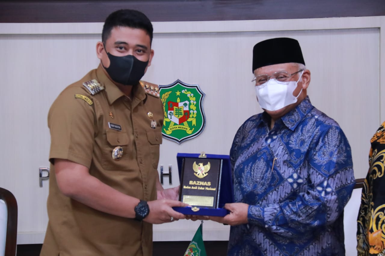 Baznas RI Akan Jadikan Medan Role Model Pengelolaan Zakat, Bobby Nasution Siap Dukung