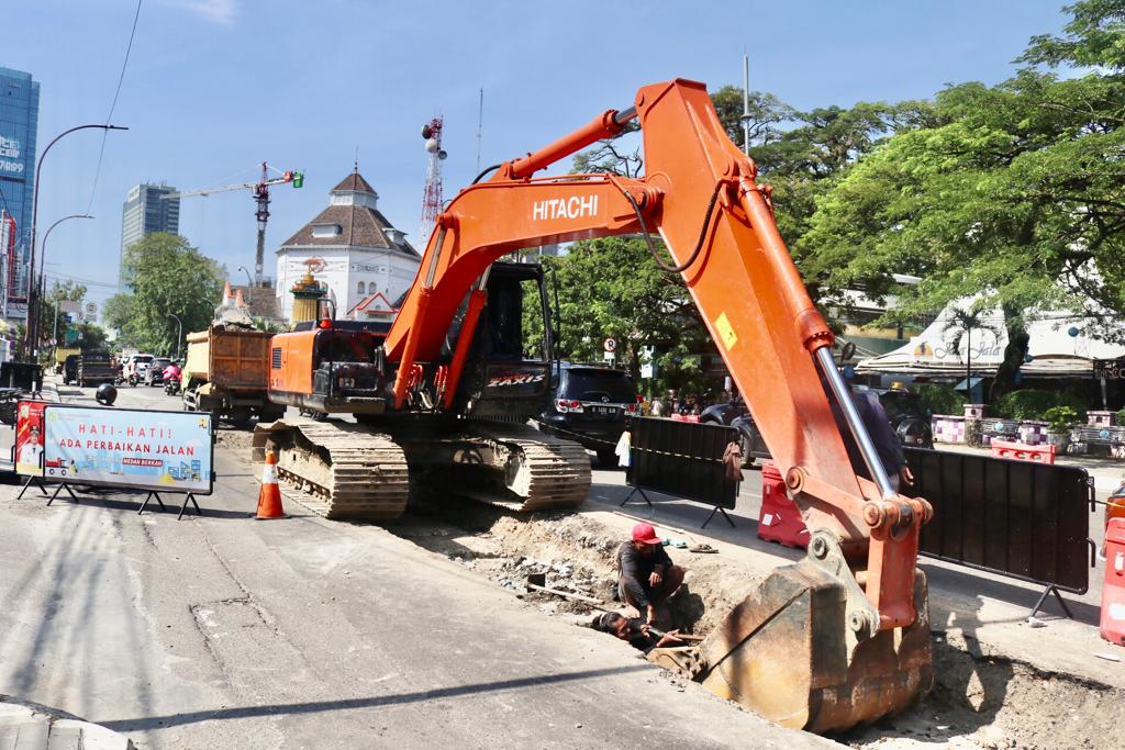 Pembenahan Jalan Mulai Lancar Di Awal Anggaran, Kinerja Bobby Nasution Semakin Terarah & Terstruktur