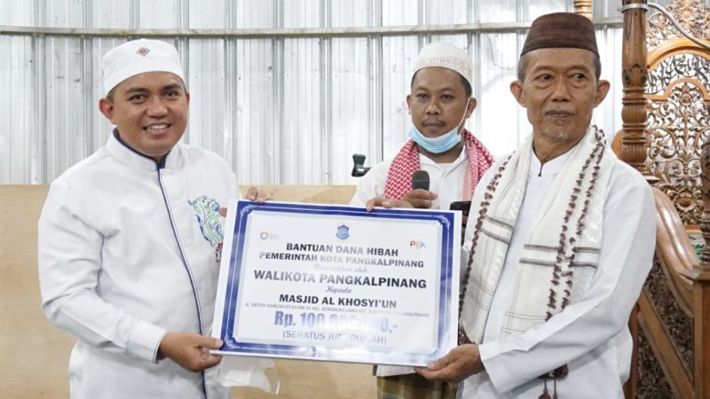 Kunjungan Safari Ramadhan Molen Yang Pertama Masjid Al-Khisiyun Dapat Dana Hibah Seratus Juta