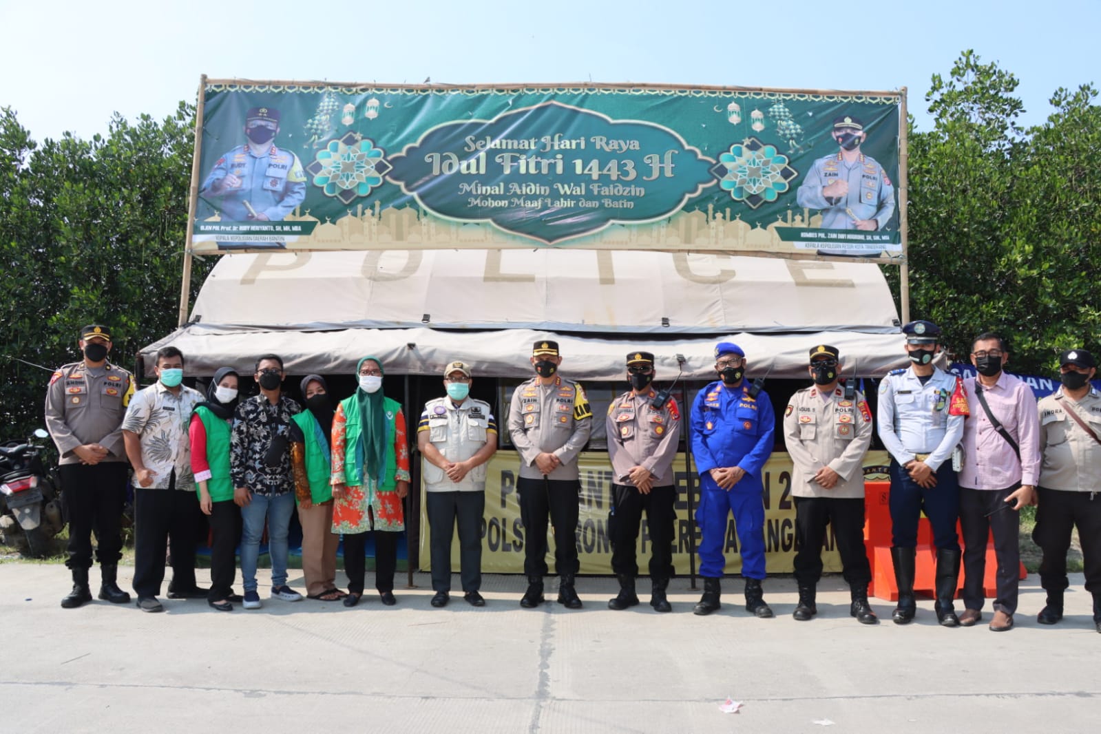 Ramai Pengunjung, Kapolresta Tangerang Tinjau Wisata Pantai Pulau Cangkir