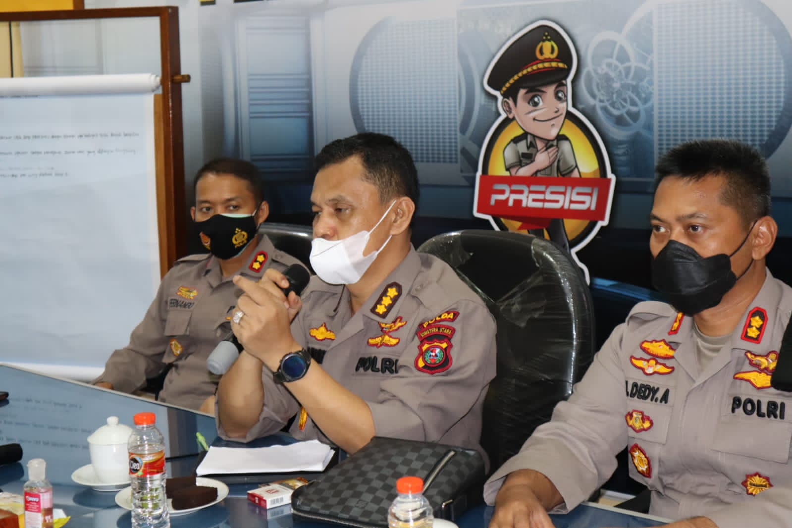 Kapolres Simalungun Bersama Unsur PJU Ikuti Anev Kinerja Personil Dalam Rangka Ops Ketupat Toba 2022