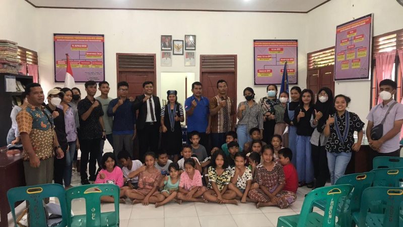 GMKI Padangsidempuan Resmikan Rumah Belajar