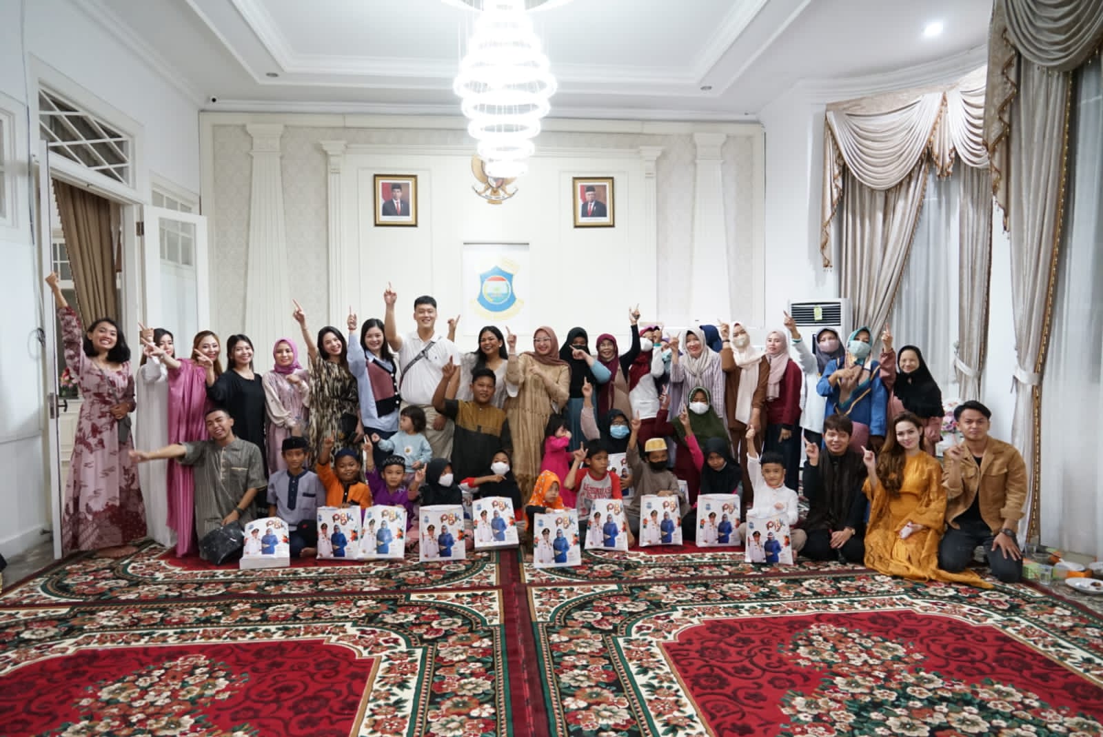 Senyum Ramadhan: Rumah Dinas Wali Kota Dimeriahkan Anak-anak Yatim Kota Pangkalpinang