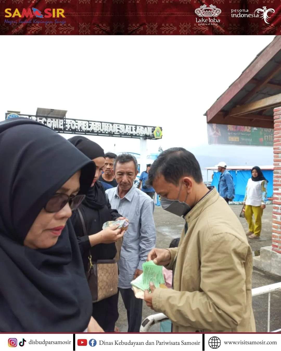 Pemkab Samosir Capai PAD 242 Masa Libur Lebaran