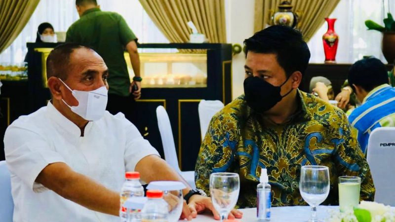 Bupati Samosir, Halalbihalal Bersama Gubsu Edy Rahmayadi