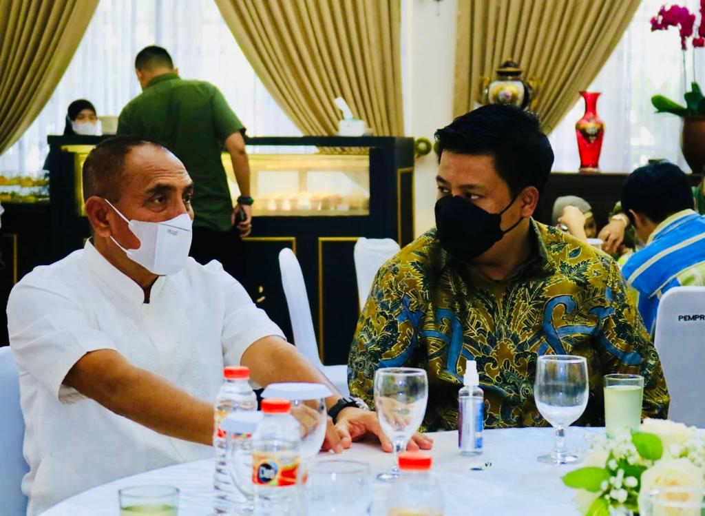 Bupati Samosir, Halalbihalal Bersama Gubsu Edy Rahmayadi