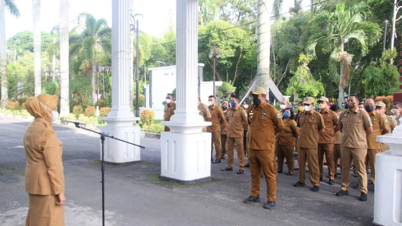 Plt.Wali Kota Pematangsiantar dan Tim I Melaksanakan Inspeksi Mendadak di Hari Pertama Masuk Kerja Pasca Libur Lebaran Idul Fitri 1443 H dan Cuti Bersama