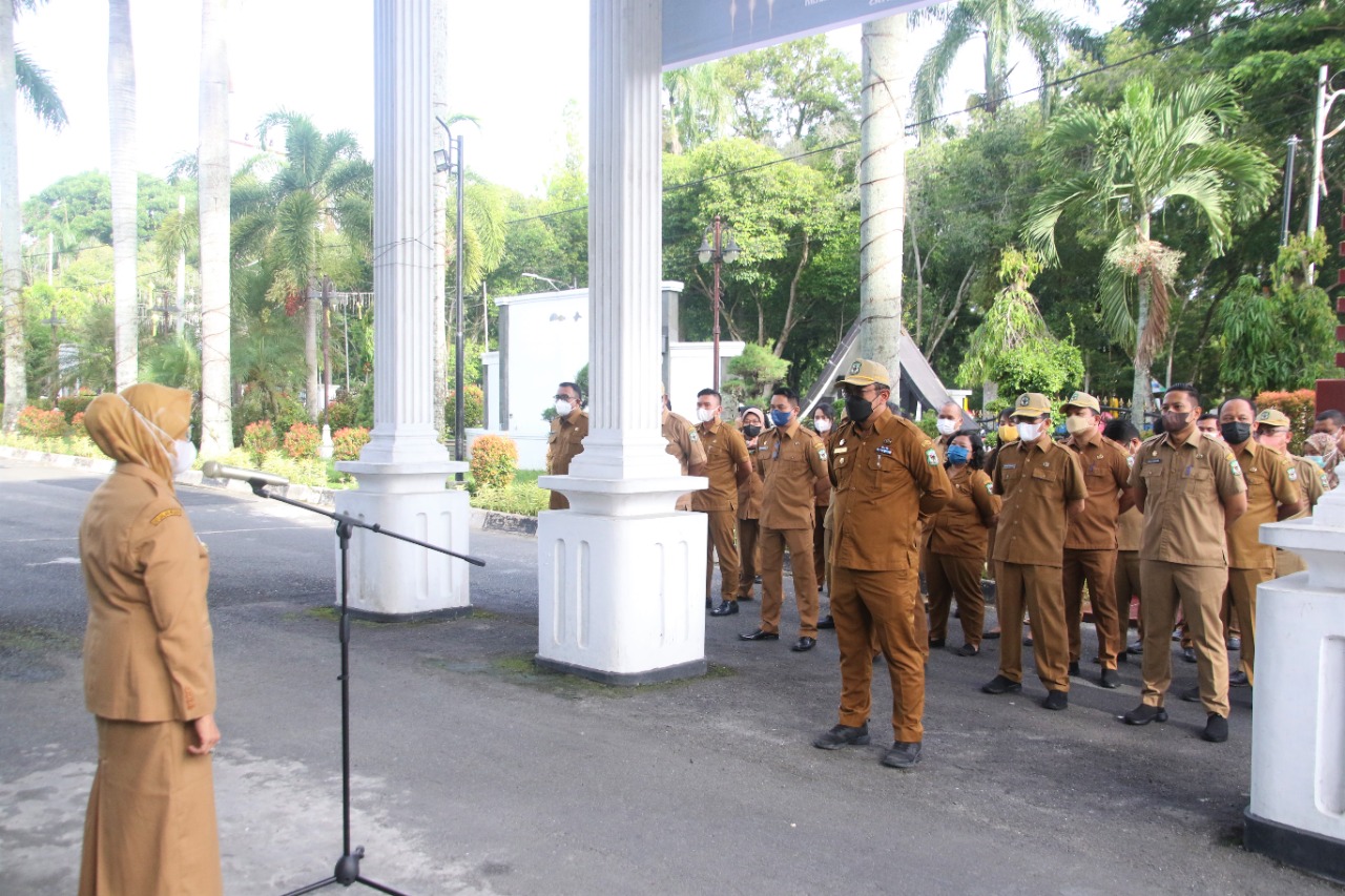 Plt.Wali Kota Pematangsiantar dan Tim I Melaksanakan Inspeksi Mendadak di Hari Pertama Masuk Kerja Pasca Libur Lebaran Idul Fitri 1443 H dan Cuti Bersama