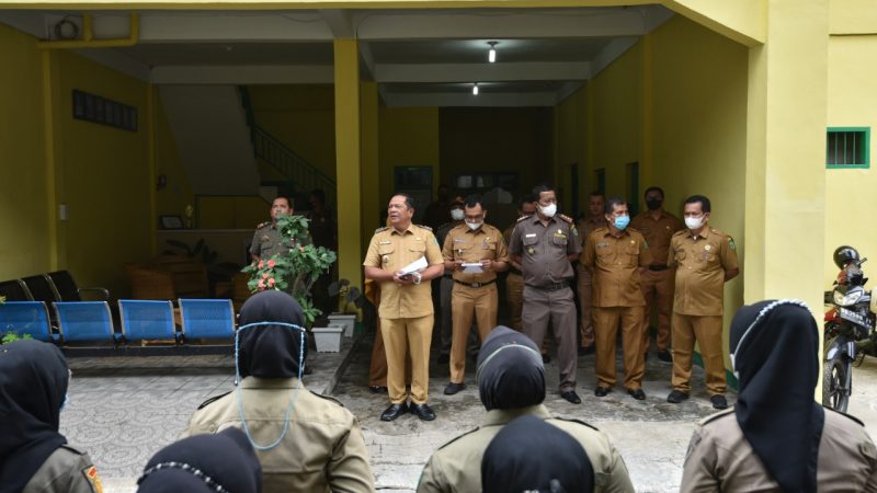 Pasca Libur Lebaran Walikota P. Sidempuan Sidak Sejumlah Kantor OPD