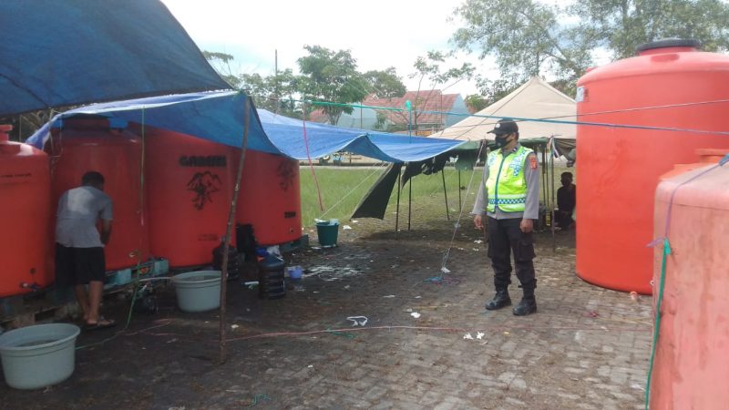 Polsek Anggana Kawal Pendistribusian Migor Curah