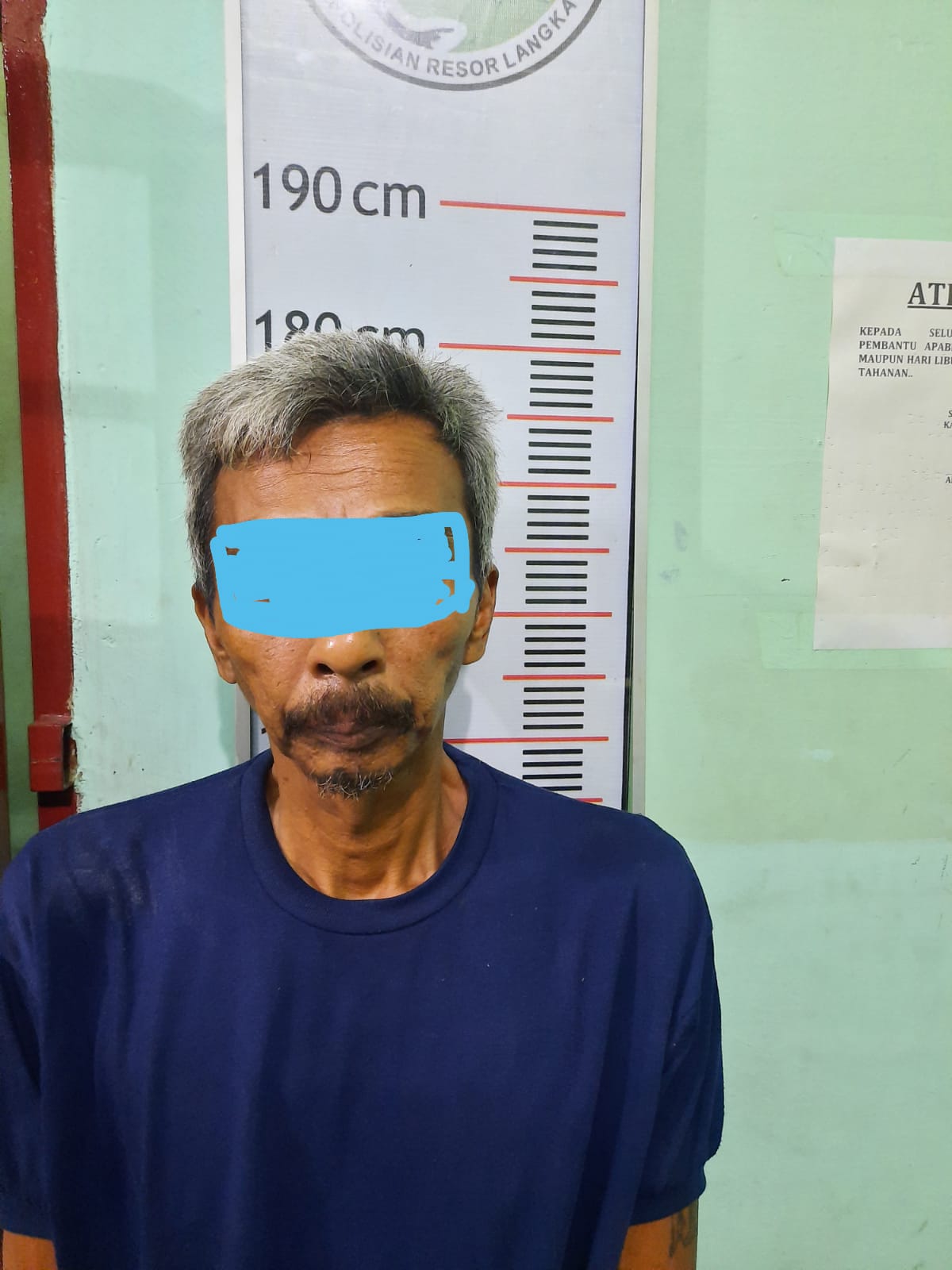 Asik jualan Sabu di Langkat SO (51) warga Gaperta Ujung di Amankan Polsek Secanggang