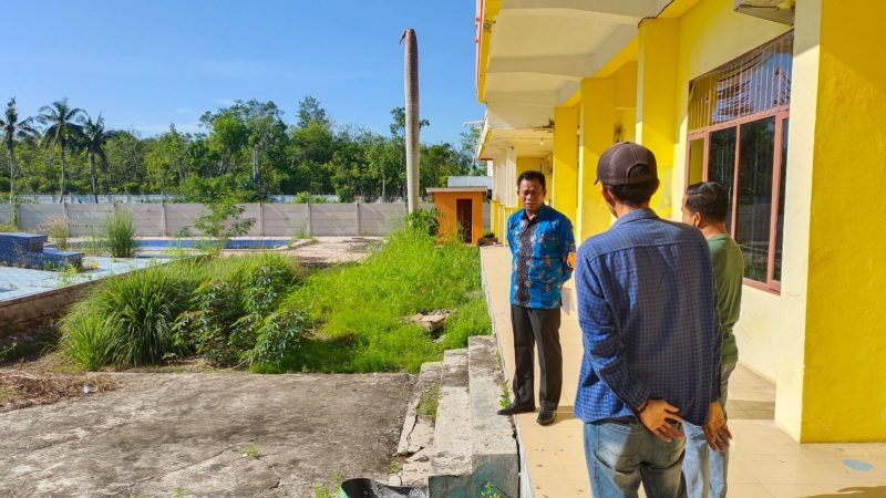Kunjungi BPBD, Wabup Rohil Kecewa Belum Ada ASN Yang Masuk Kantor