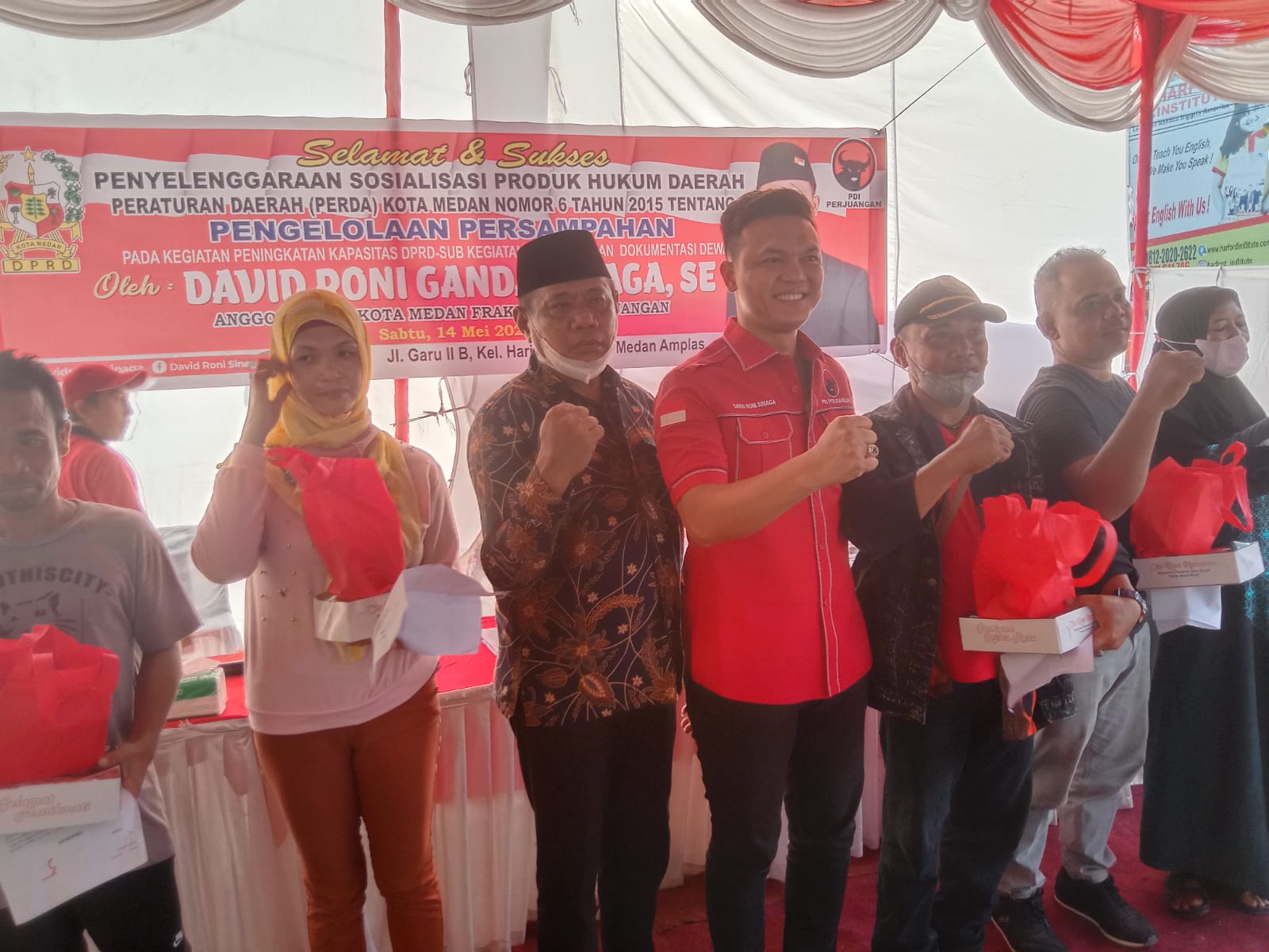 David Roni G Sinaga Ingatkan Kepling dan Lurah Harus Melayani Bukannya Dilayani
