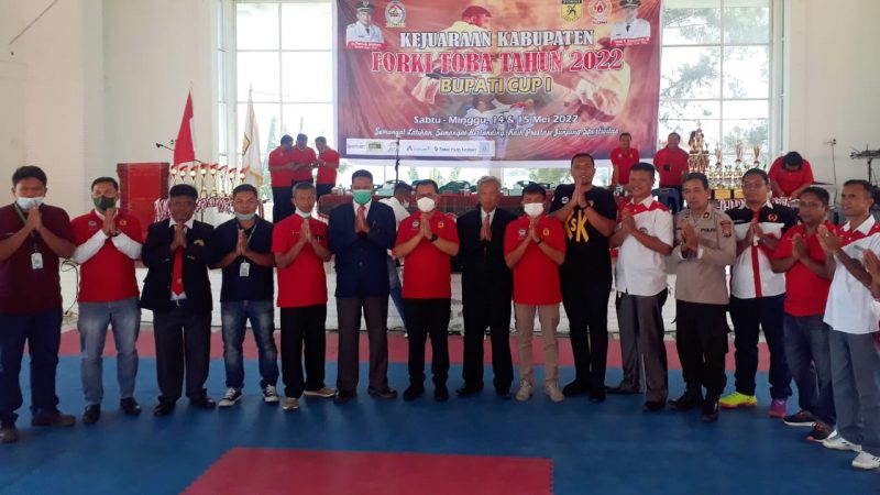 TPL Dukung Kejuaran FORKI Bupati Cup I 2022