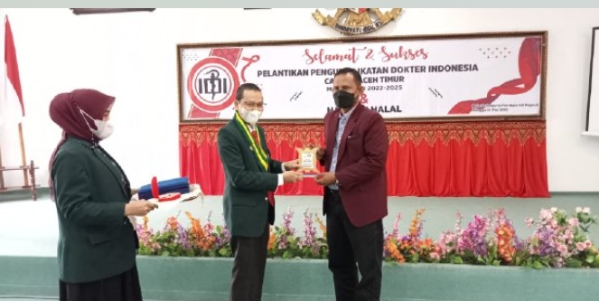 Pengurus IDI Kabupaten Aceh Timur Resmi Dilantik