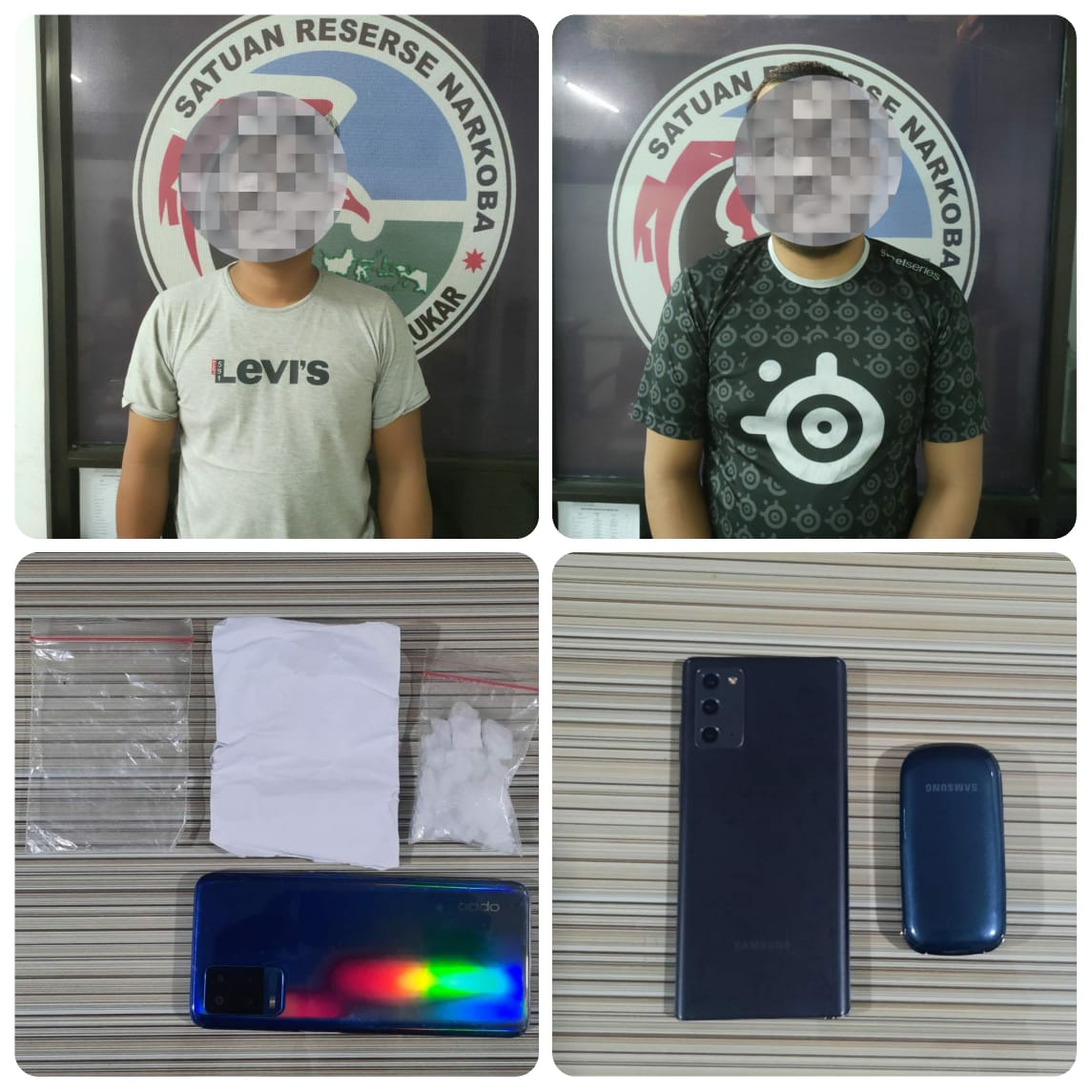 Satres Narkoba Polres Kukar Berhasil Mengamankan 2 Pelaku Penyalahguna Narkotika