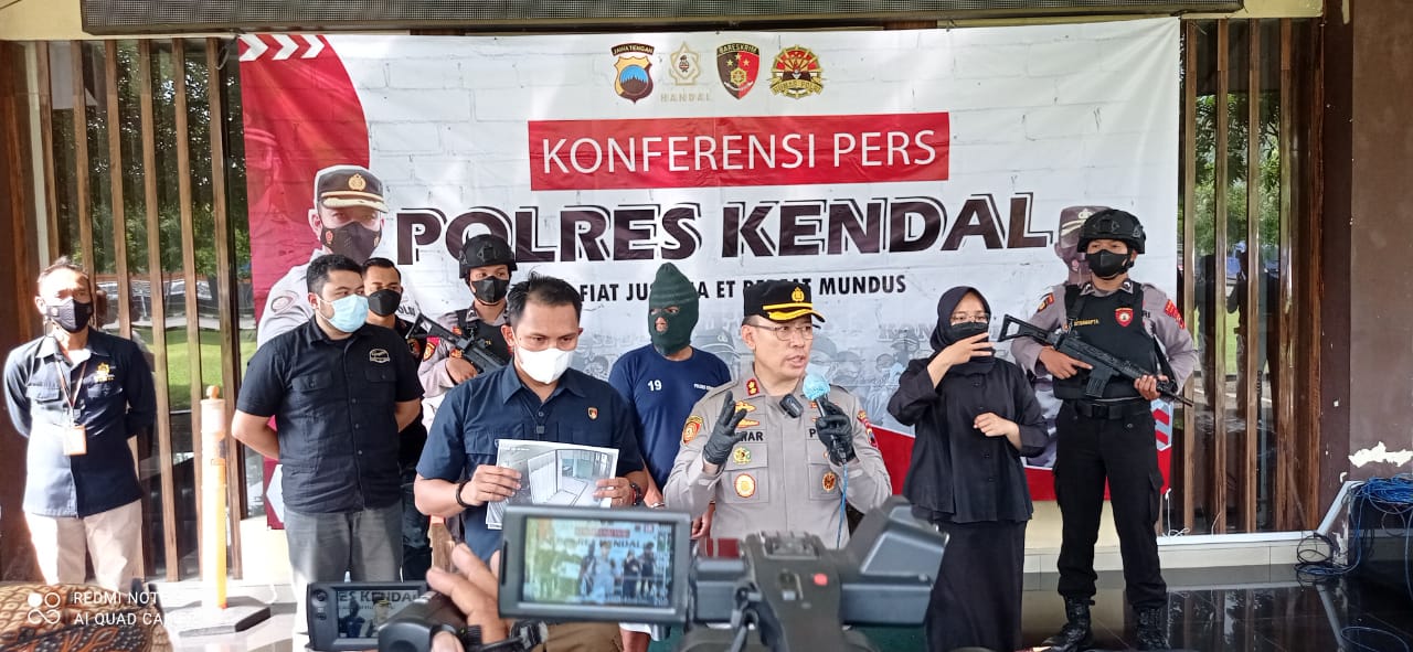 Polres Kendal Ungkap Anak Kandung Bunuh Ibu Kandung Sendiri, Ini Motifnya