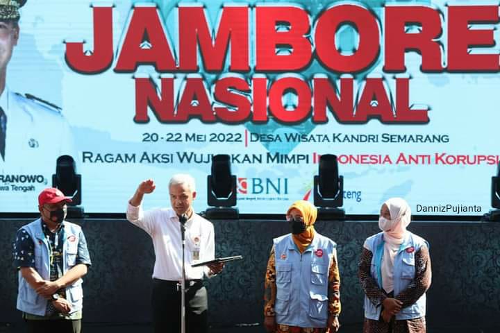 Jambore Penyuluh Antikorupsi, Ini Pesan Ganjar Pranowo