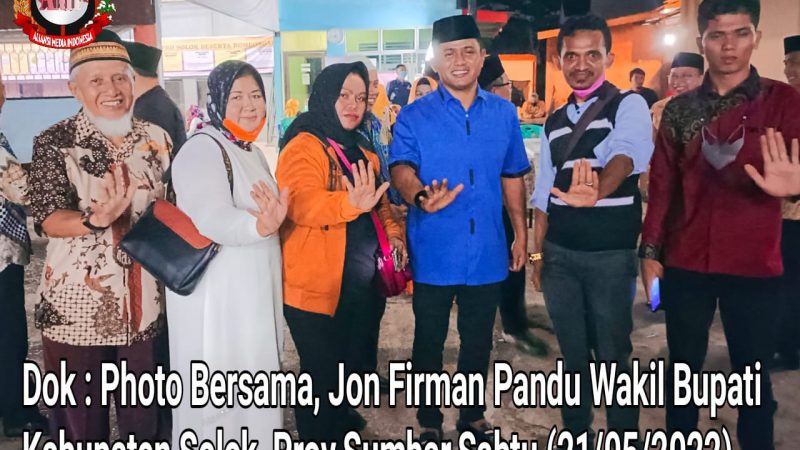 Pererat Silaturahmi Warga Dirantau, Gubernur, Ketua DPRD Sumatera Barat dan Wakil Bupati Solok Hadiri Halal Bihalal