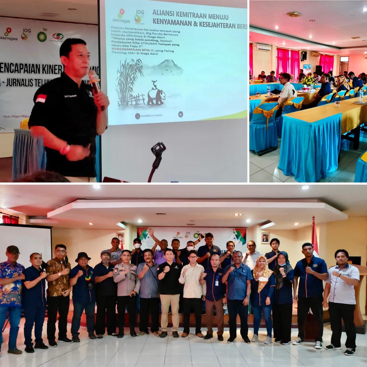 Cerita Big Panda and Tiny Dragon, SKK Migas Pamalu Mendorong Kemitraan Dengan Jurnalis Kabupaten Teluk Bintuni