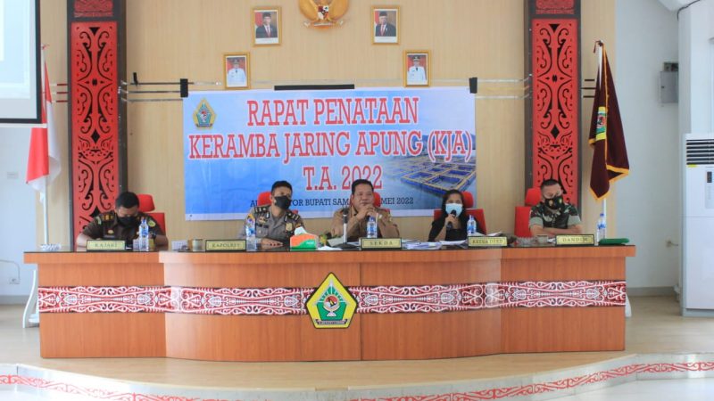 Pemkab Samosir Tertibkan 775 KJA Tahun 2022