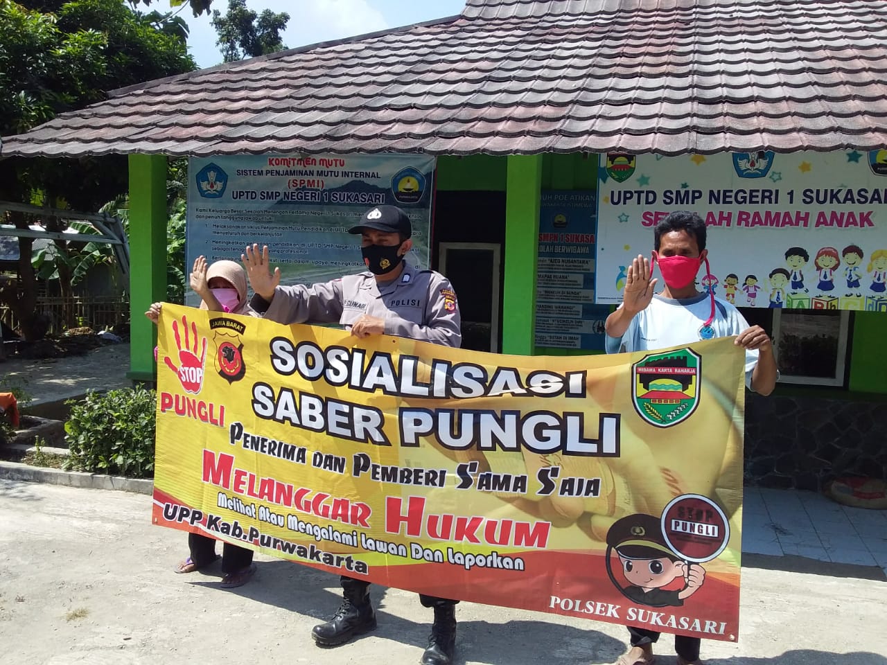 Polres Purwakarta giat Sosialisasi Saber Pungli ke Masyarakat