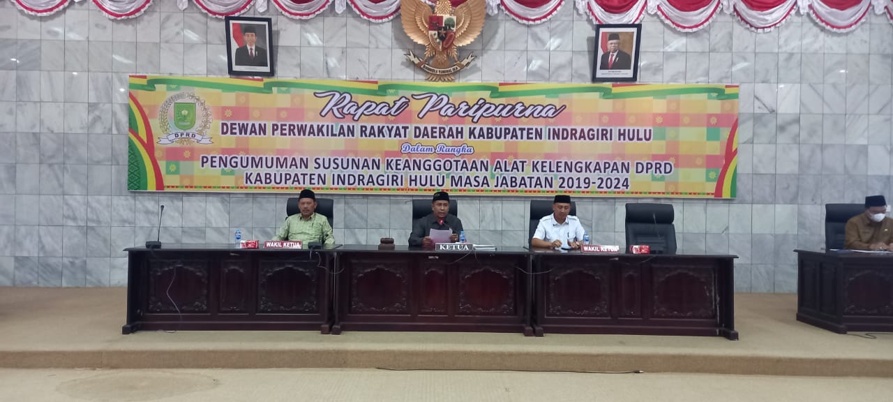 Dua Anggota Dewan Dari Perindo Pindah Fraksi, Rapat Paripurna Perubahan AKD DPRD Inhu Ditunda