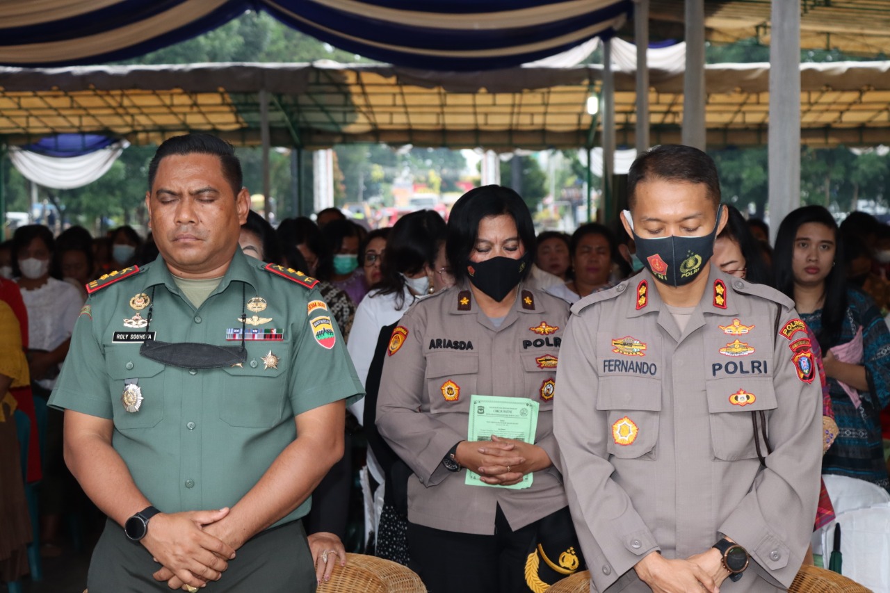 Kapolres Pematang Siantar Hadiri Acara Perayaan Paskah Oikomene Kota Pematangsiantar Tahun 2022