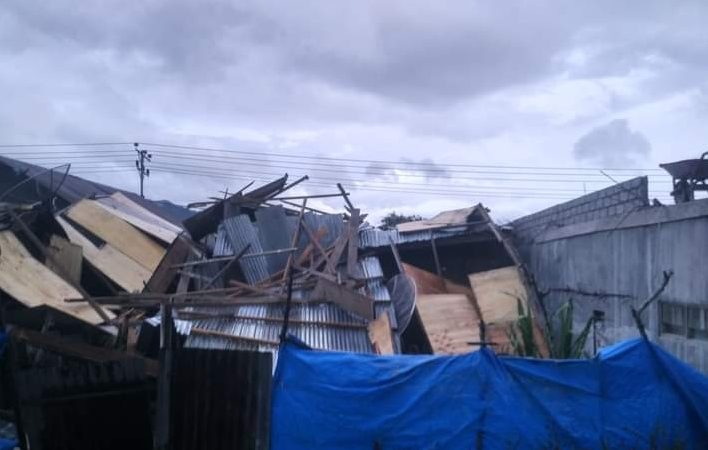 Puting Beliung Terjang 4 Kecamatan, 13 Unit Rumah Warga Rusak