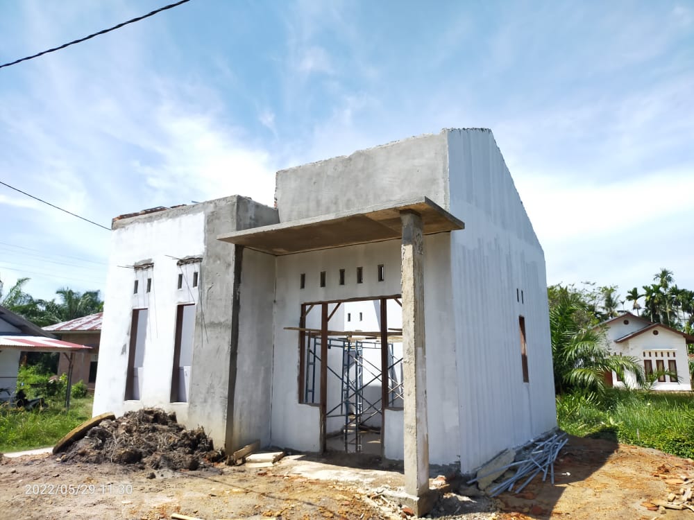 Diduga Kualitas Bangunan Asal Jadi, Atap Perumahan Center House 4 Terbang Diterjang Angin