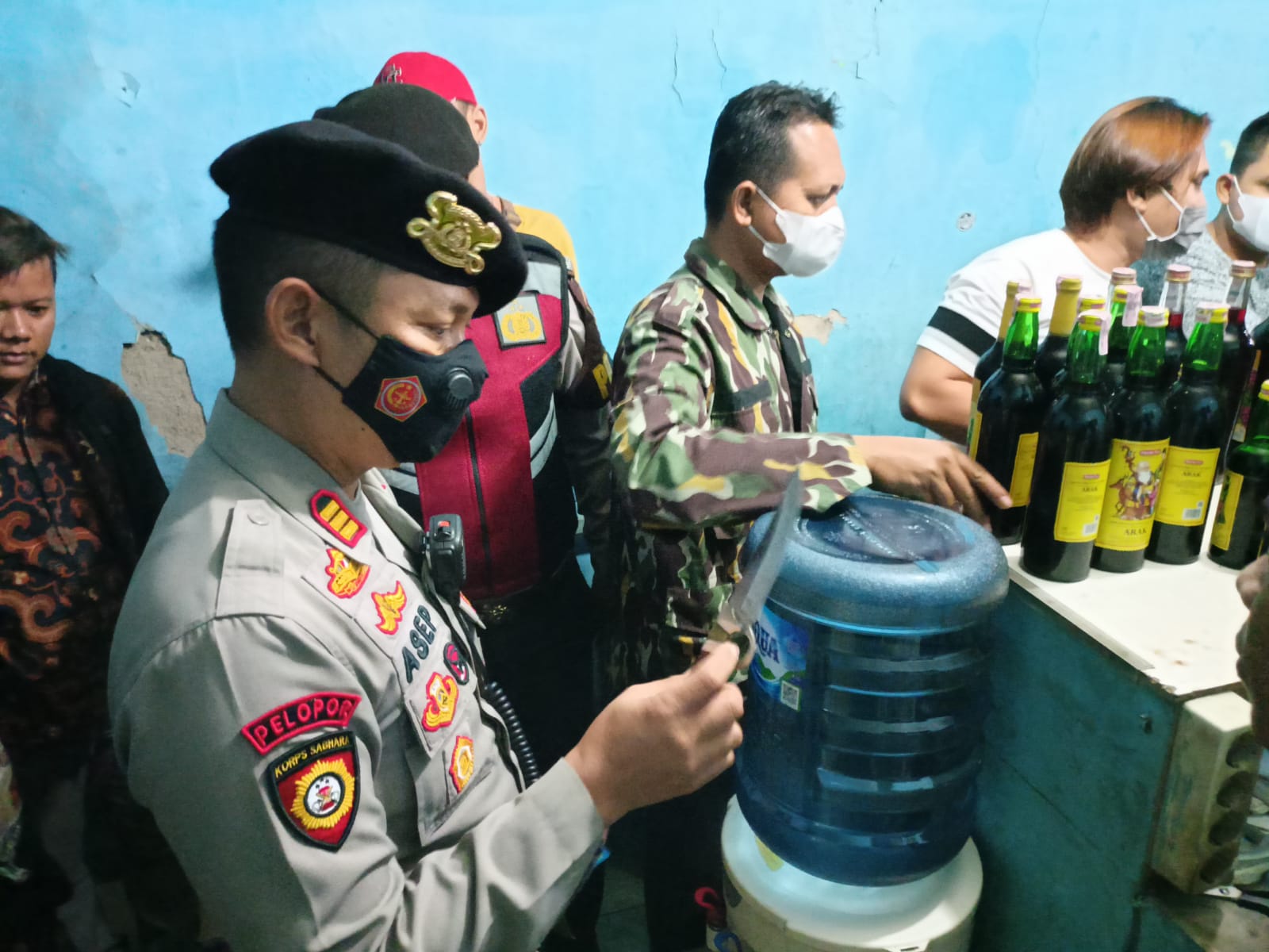 Operasi Libas Lodaya 2022, Polres Purwakarta Sita Ratusan Miras