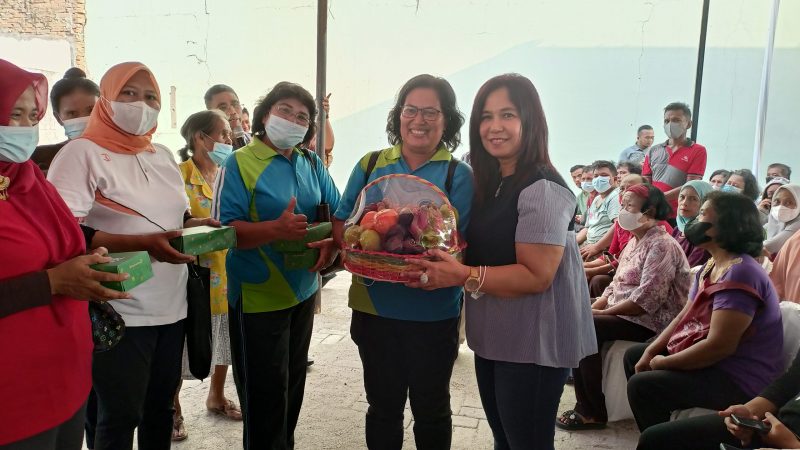 Dapat Bantuan CSR dari PT.Inalum, Lurah Cinta Damai Ucapkan Terimakasih Kepada Benny Sihotang dan Dame Duma Sari Hutagalung 