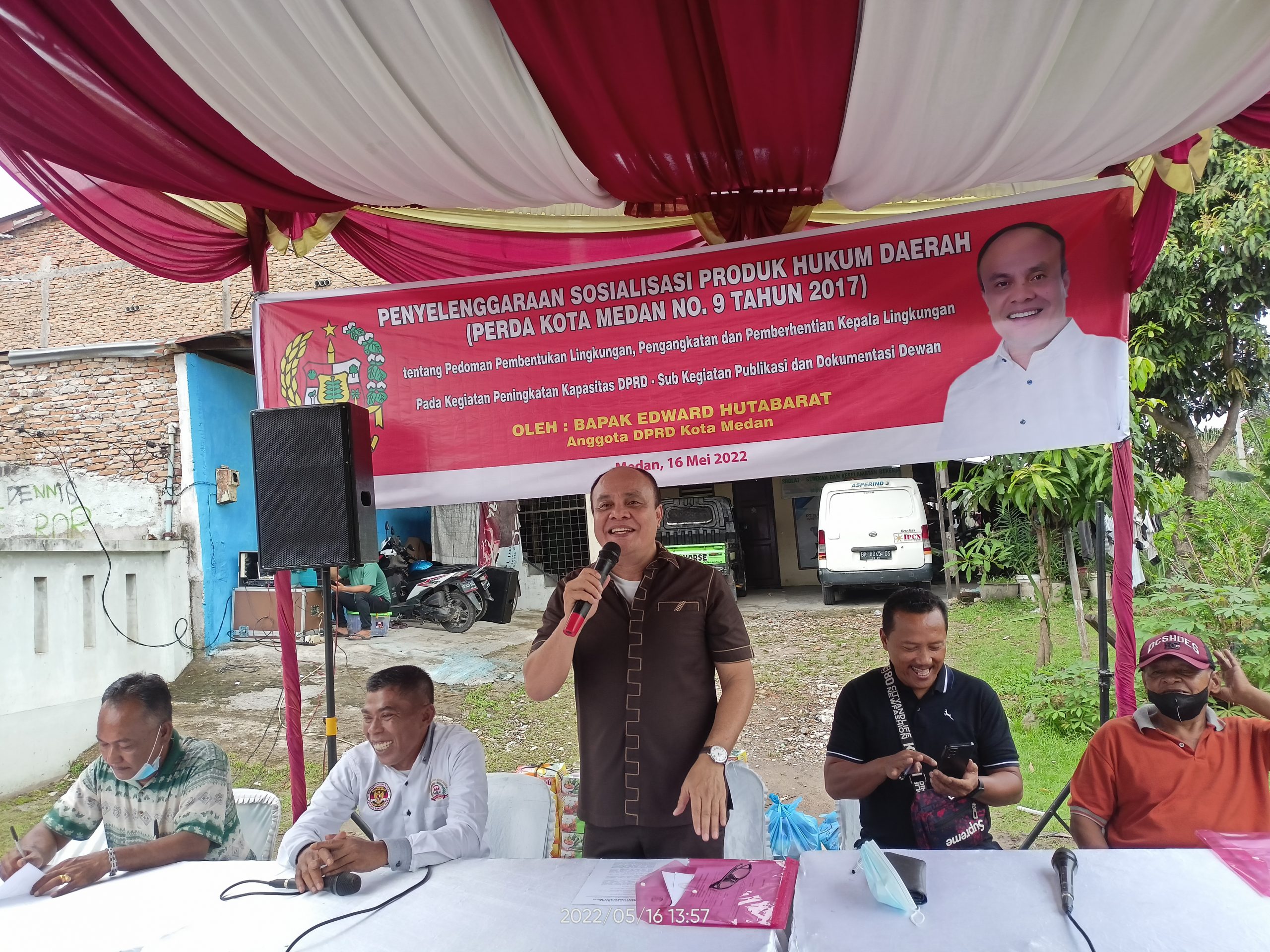 Edward Hutabarat : Anggota Parpol Tidak Boleh Diusulkan Menjadi Calon Kepling