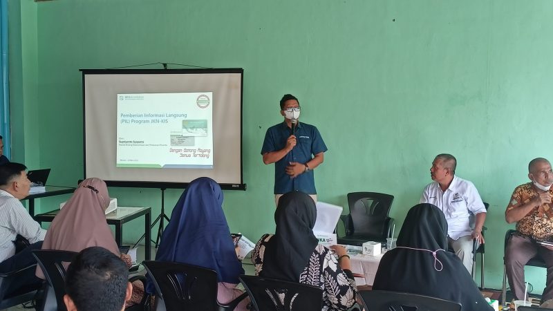 Sosialisasikan Program JKN Mobile ‘PANDAWA, CHIKA dan NIK’, BPJS Kesehatan Medan Undang 21 Korcam PKH se Kota Medan