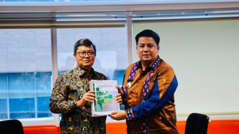 Bupati Samosir Bahas Infrastruktur Bersama Kepala BPIW