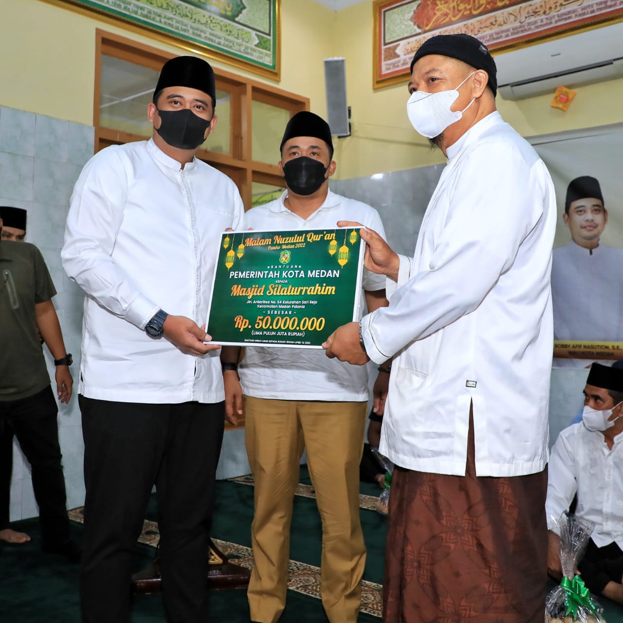 Peringatan Nuzulul Qur’an, Bobby Nasution Berharap Isi Kandungan Alquran dapat diimplementasikan dalam Kehidupan