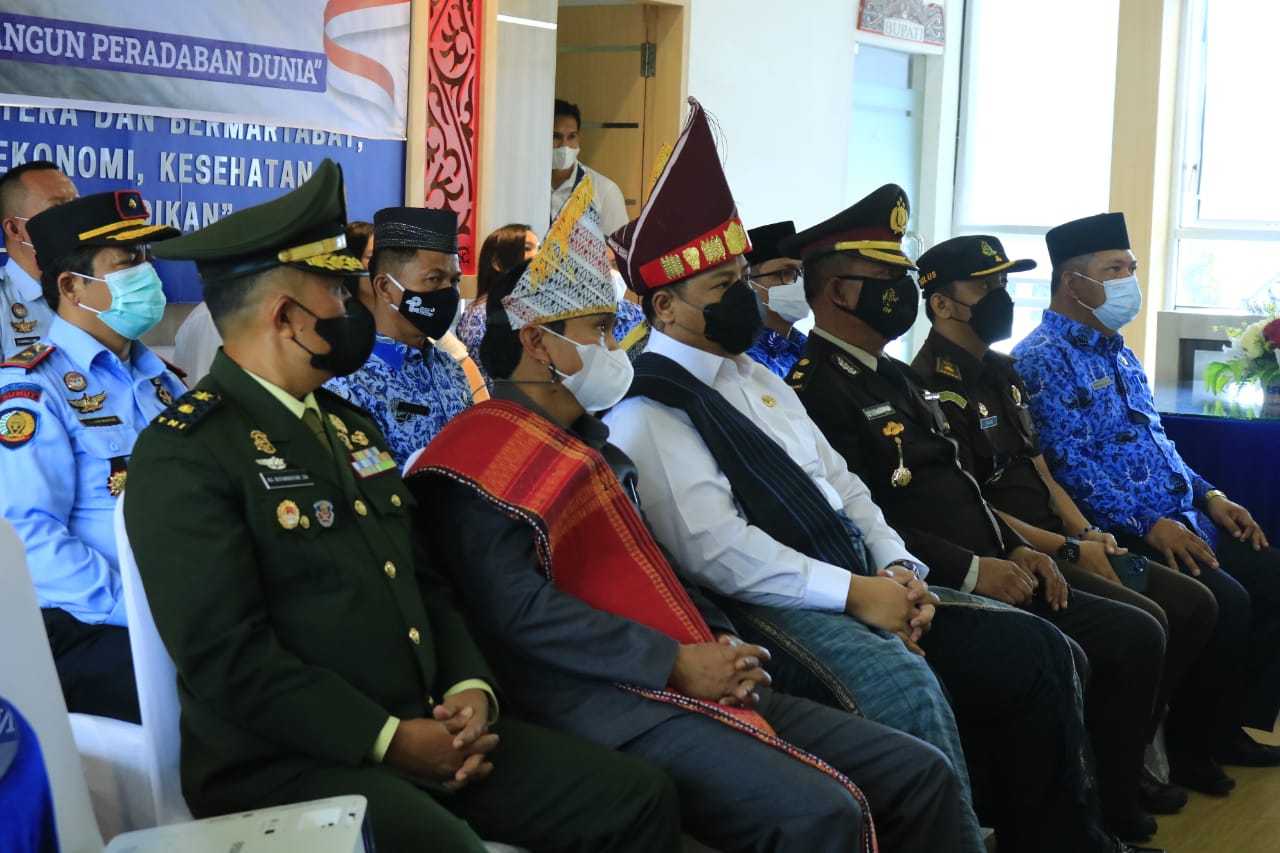 Bupati Samosir Ikuti Upacara Peringatan Hari Lahir Pancasila