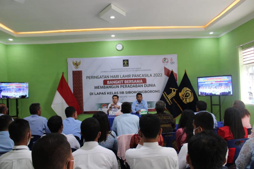 Stafsus Menkumham Sambangi Lapas Siborongborong Kanwilkumham Sumut