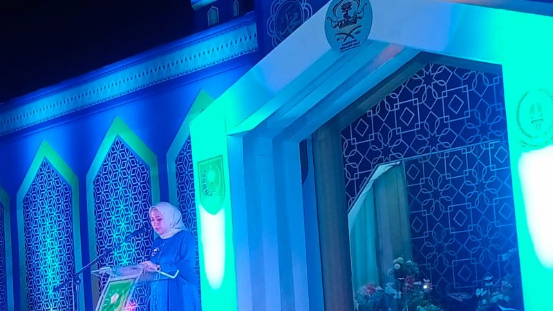 Kemeriahan Malam, Bupati Inhu Buka  MTQ Ke LI