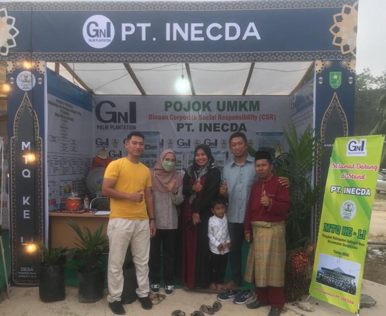 PT. Inecda Plantations Ikut Sukseskan MTQ Tingkat Kabupaten Di Inhu