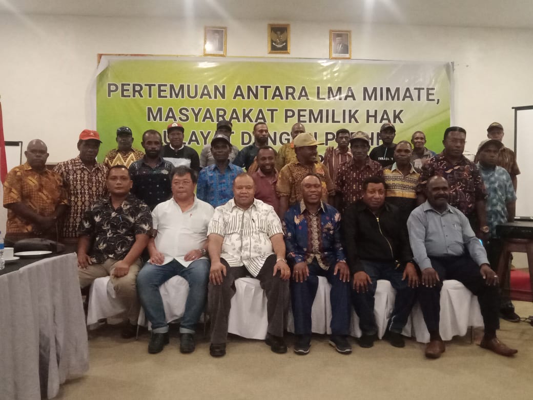Langkah Awal LMA MIMATE Membantu Masyarakat Menaikkan Harga Kayu Industri Di Distrik Moswaren